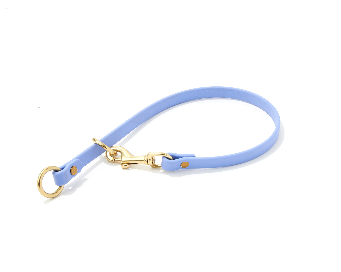 Multi-Function Waterproof Dog Collar: 1/2" Biothane Tag and Slip Collar with Custom Colors and Hardware