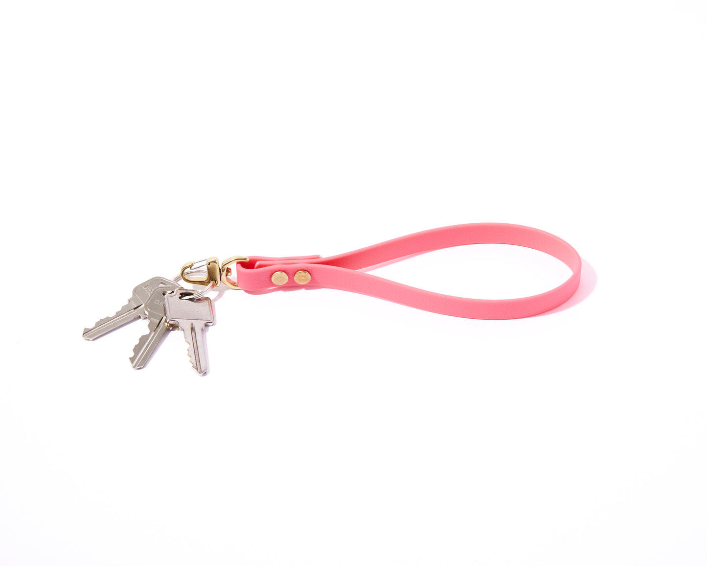 Biothane Wristlet: 1/2" Waterproof Keychain, Lanyard, ID tag, Educator Remote Holder