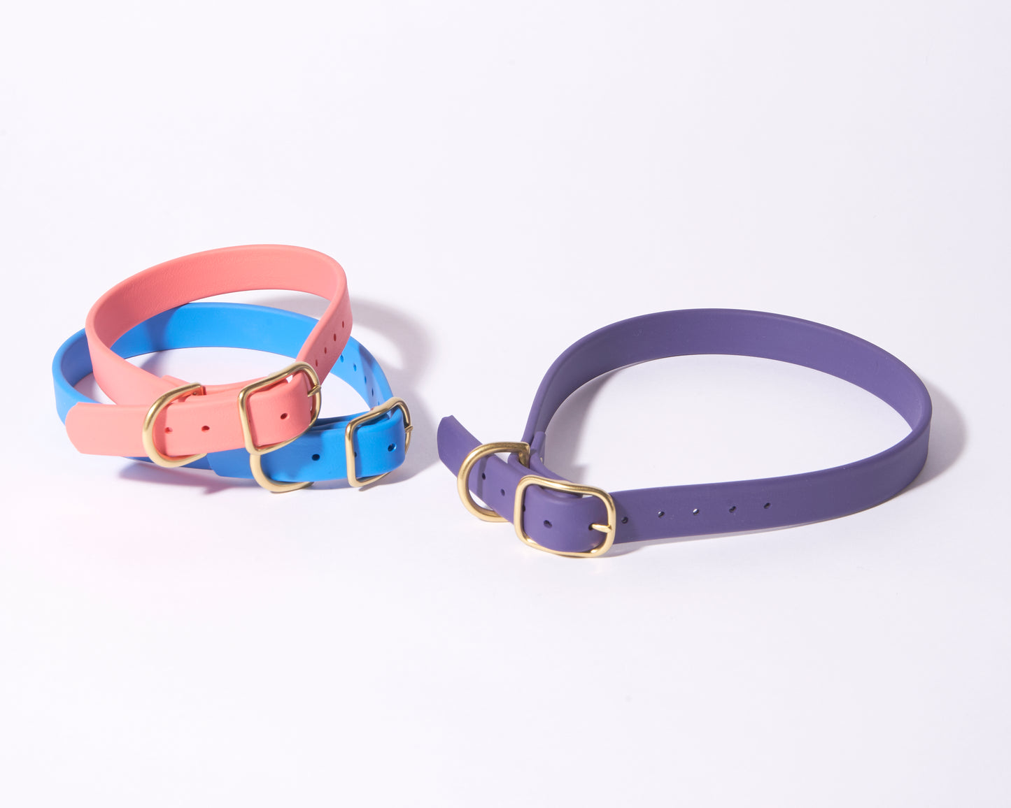 3/4" Waterproof Buckle Collar: Biothane Dog Collar with Custom Colors and Hardware