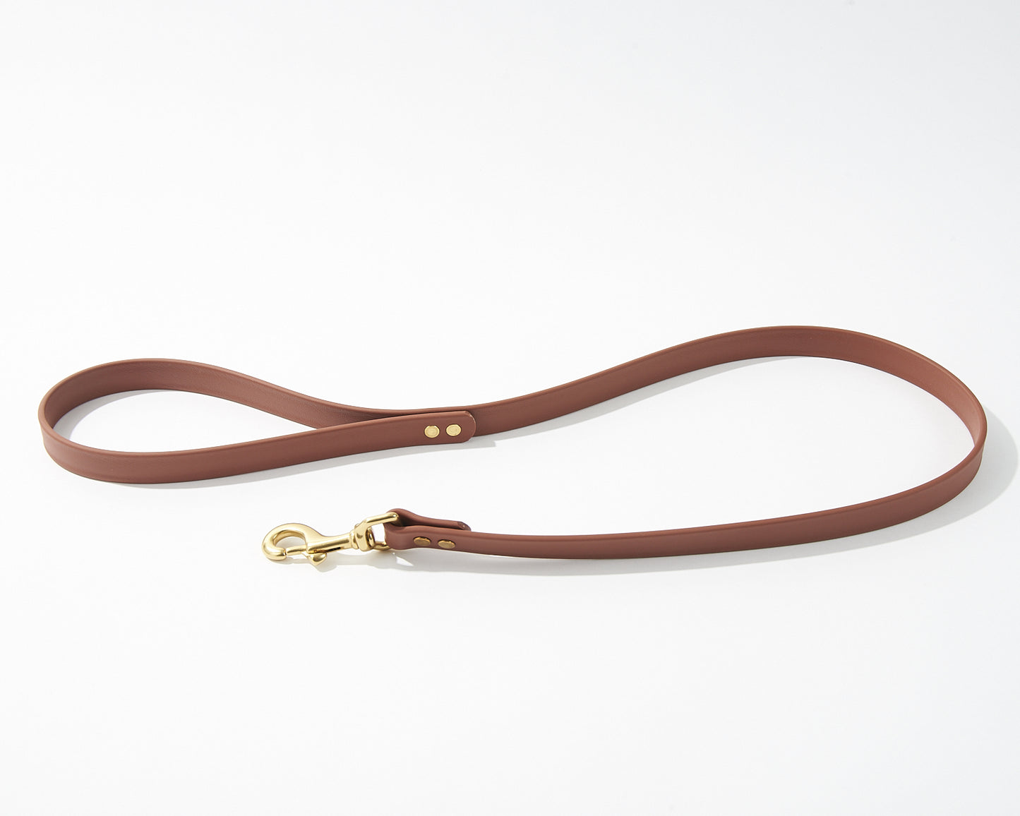 Standard 3 Foot Dog Leash: 3/4" Waterproof Biothane with Custom Colors and Natural Brass Hardware