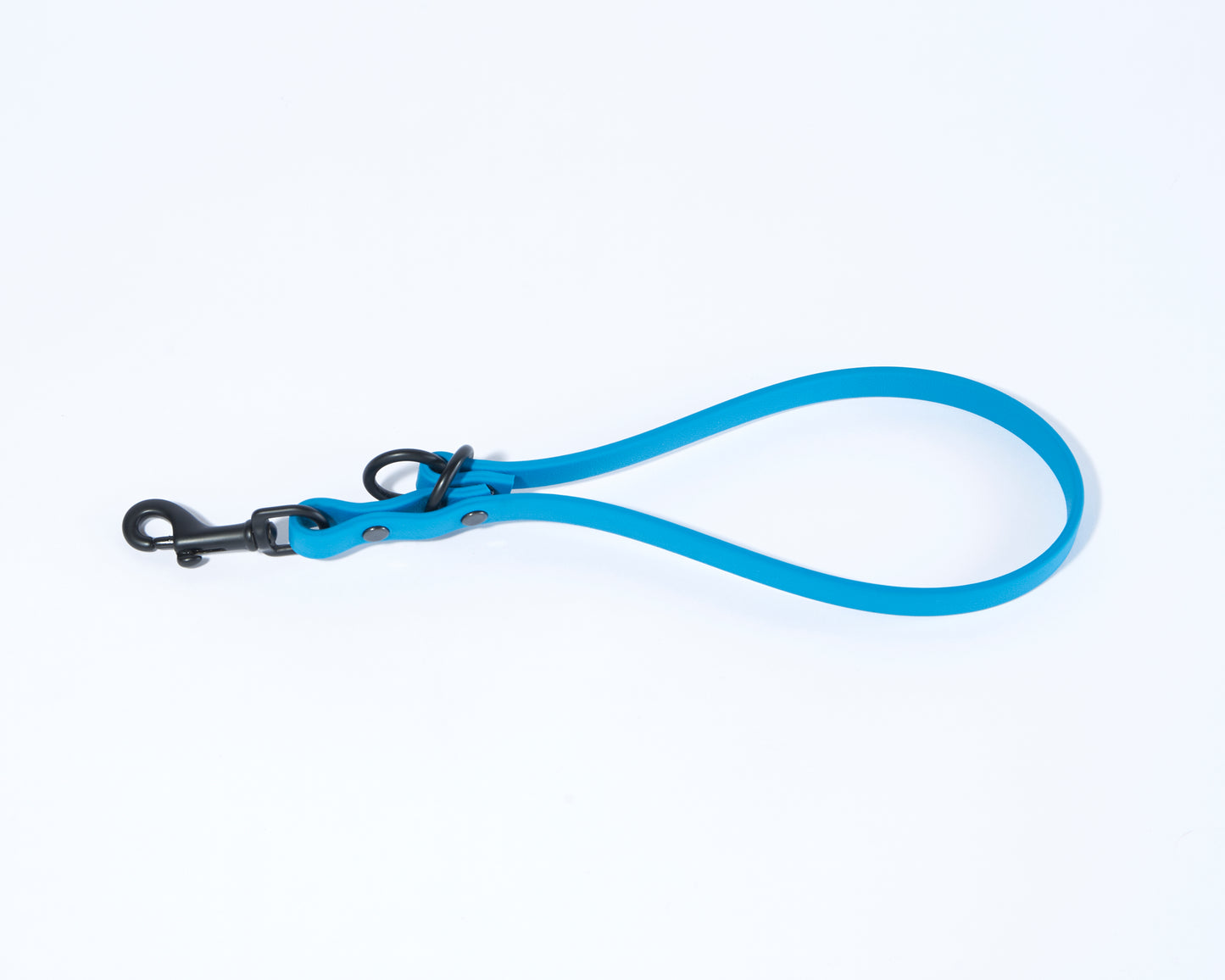 Modular 3-in-1 Dog Training Tab and Leash Extender: 1/2" Waterproof Biothane with Custom Colors and Hardware