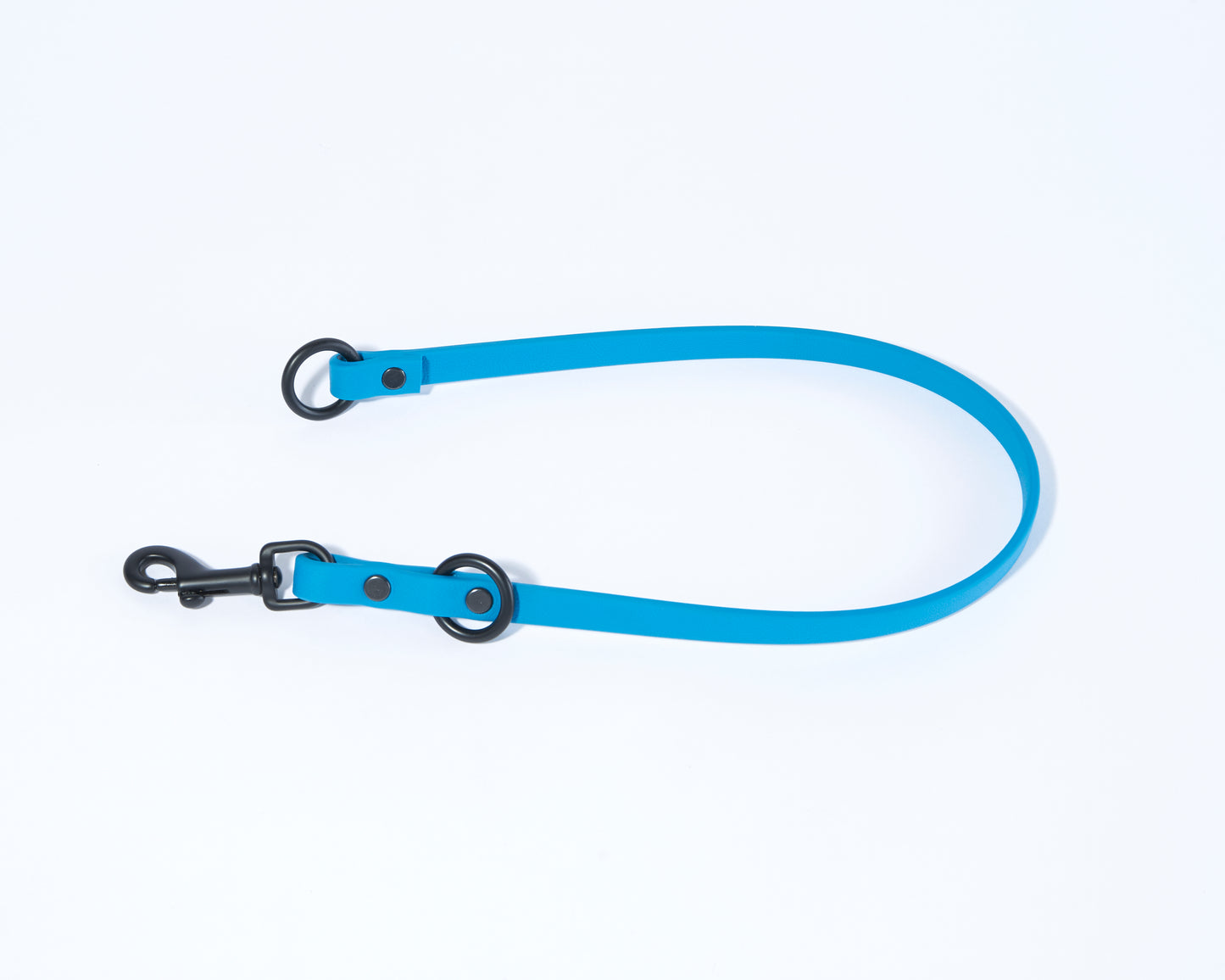 Modular 3-in-1 Dog Training Tab and Leash Extender: 1/2" Waterproof Biothane with Custom Colors and Hardware