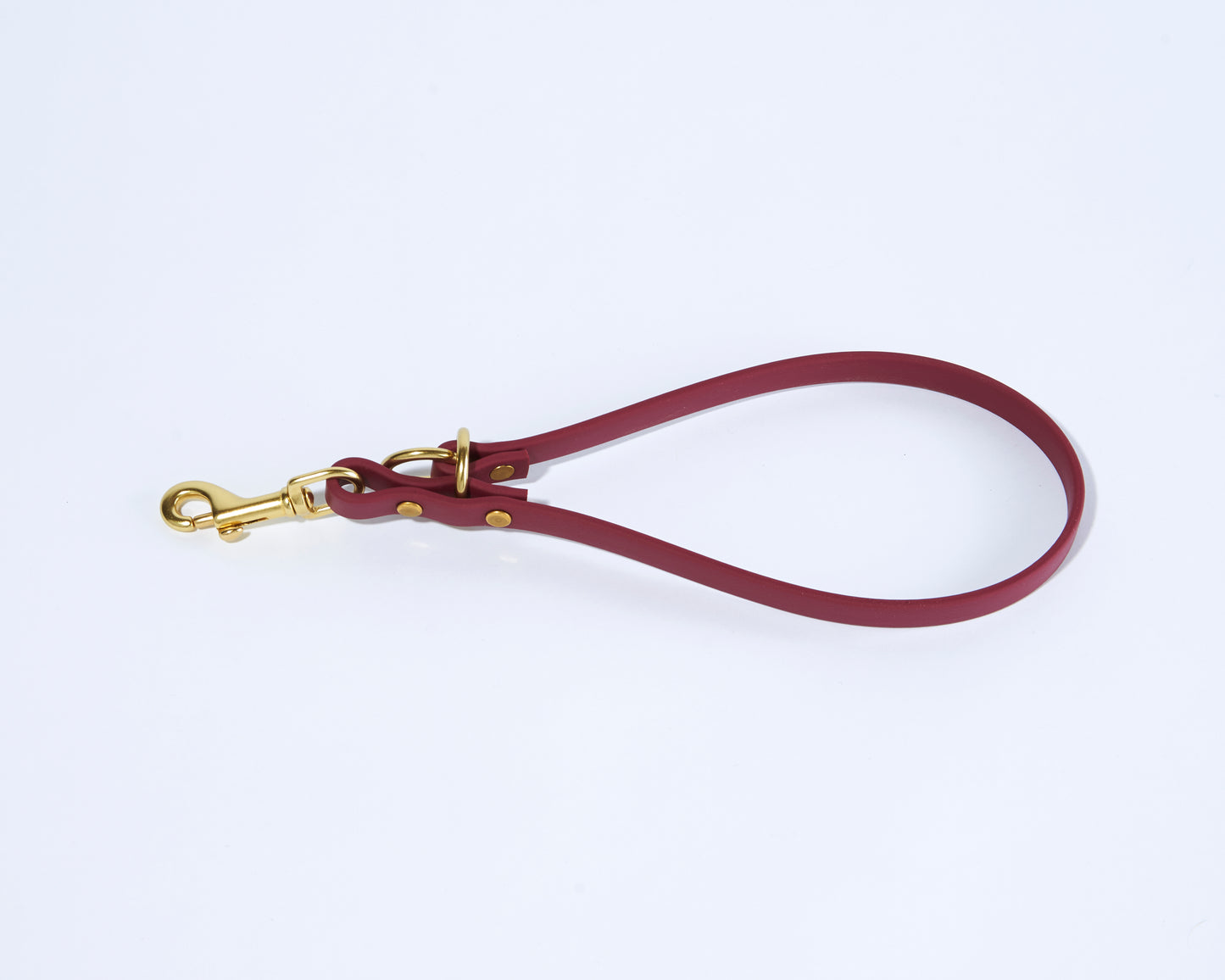 Modular 3-in-1 Dog Training Tab and Leash Extender: 1/2" Waterproof Biothane with Custom Colors and Hardware