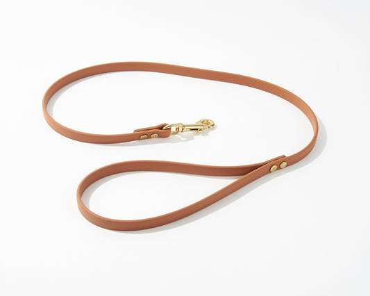 Standard 3 Foot Dog Leash: 1/2" Waterproof Biothane with Custom Colors and Hardware