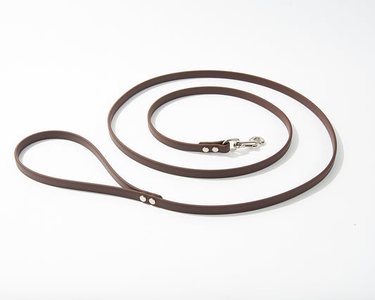 Standard 6 Foot Dog Leash: 1/2" Waterproof Biothane with Custom Colors and Hardware