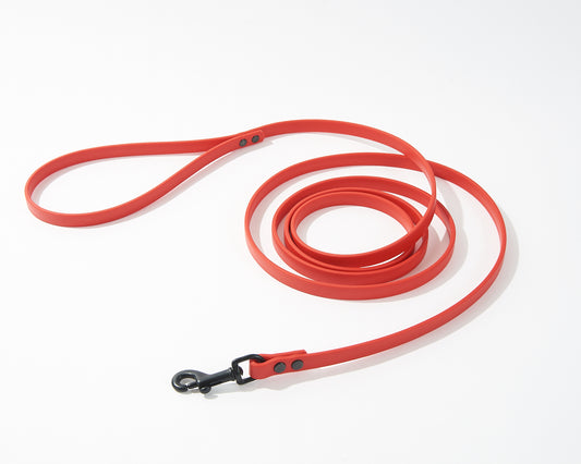 Standard 8 Foot Dog Leash: 1/2" Waterproof Biothane with Custom Colors and Hardware